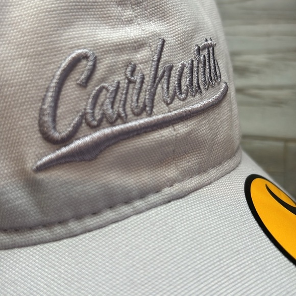 Carhartt Force Sweatband ,Canvas,embroidered script graphic hat,buckle back - Picture 2 of 10